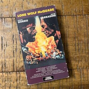 Lone Wolf McQuade VHS Movie Chuck Norris